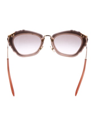 Miu Miu Cat-Eye Gradient Sunglasses