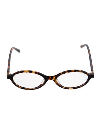 Miu Miu Round Clear Sunglasses