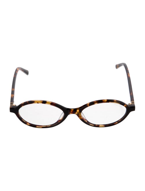 Miu Miu Round Clear Sunglasses