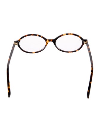 Miu Miu Round Clear Sunglasses