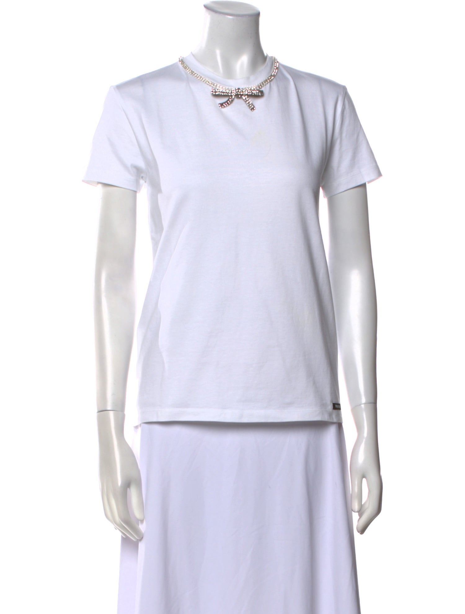 Miu Miu 2019 Crew Neck T-Shirt