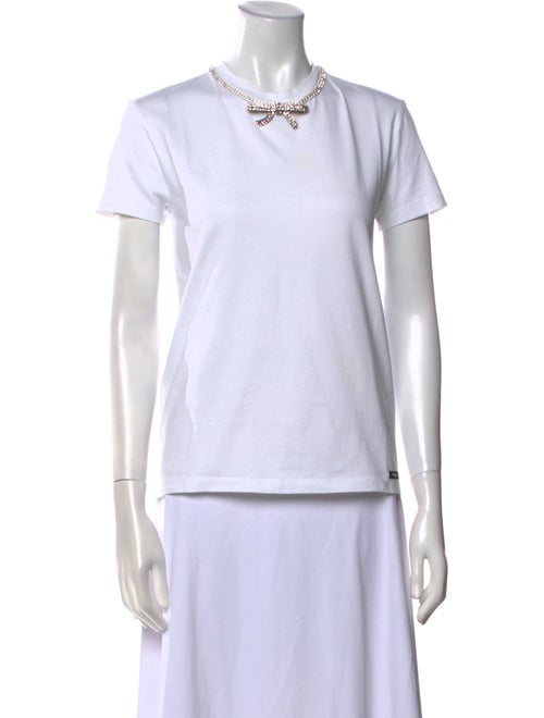 Miu Miu 2019 Crew Neck T-Shirt