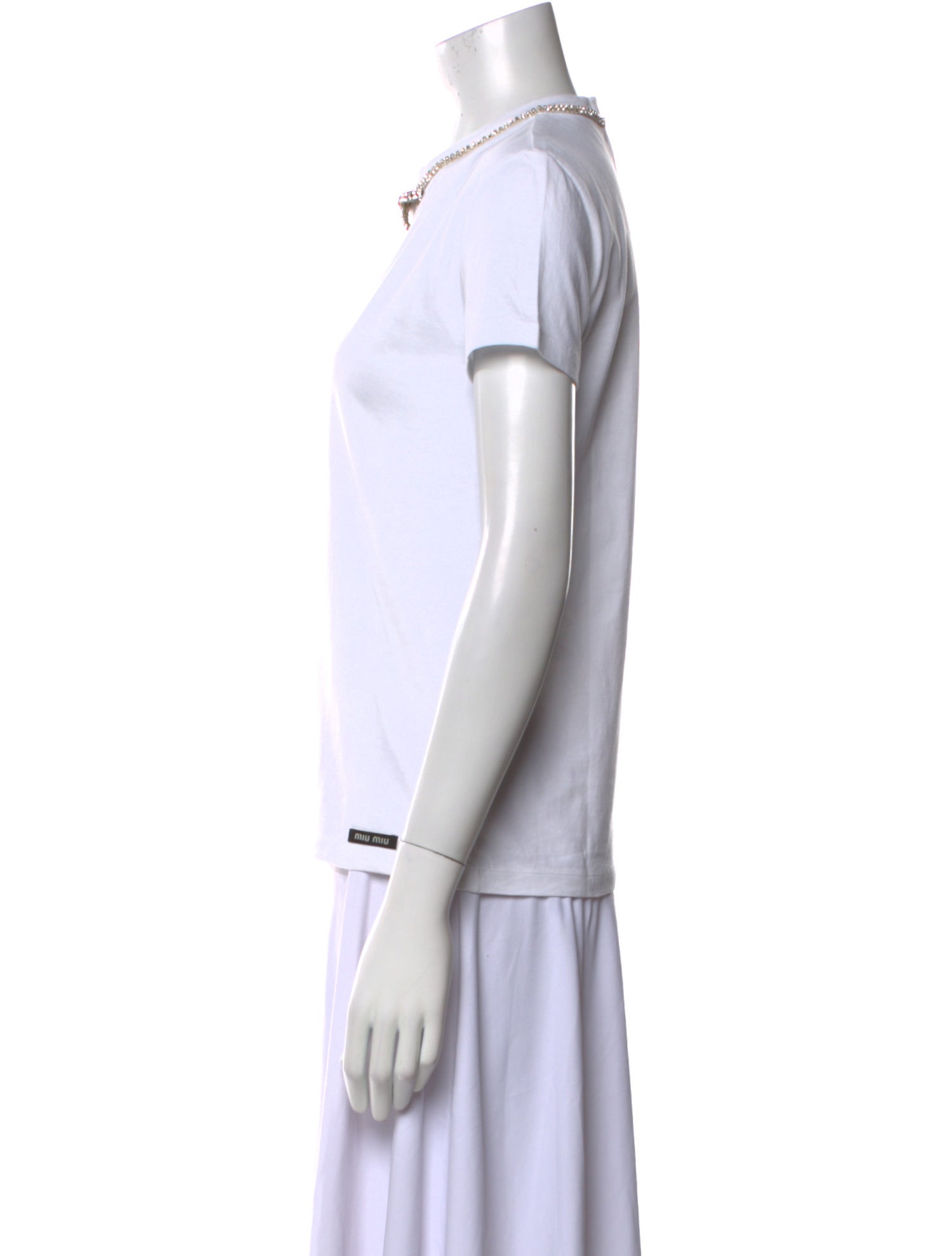 Miu Miu 2019 Crew Neck T-Shirt