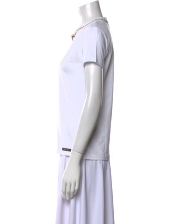 Miu Miu 2019 Crew Neck T-Shirt