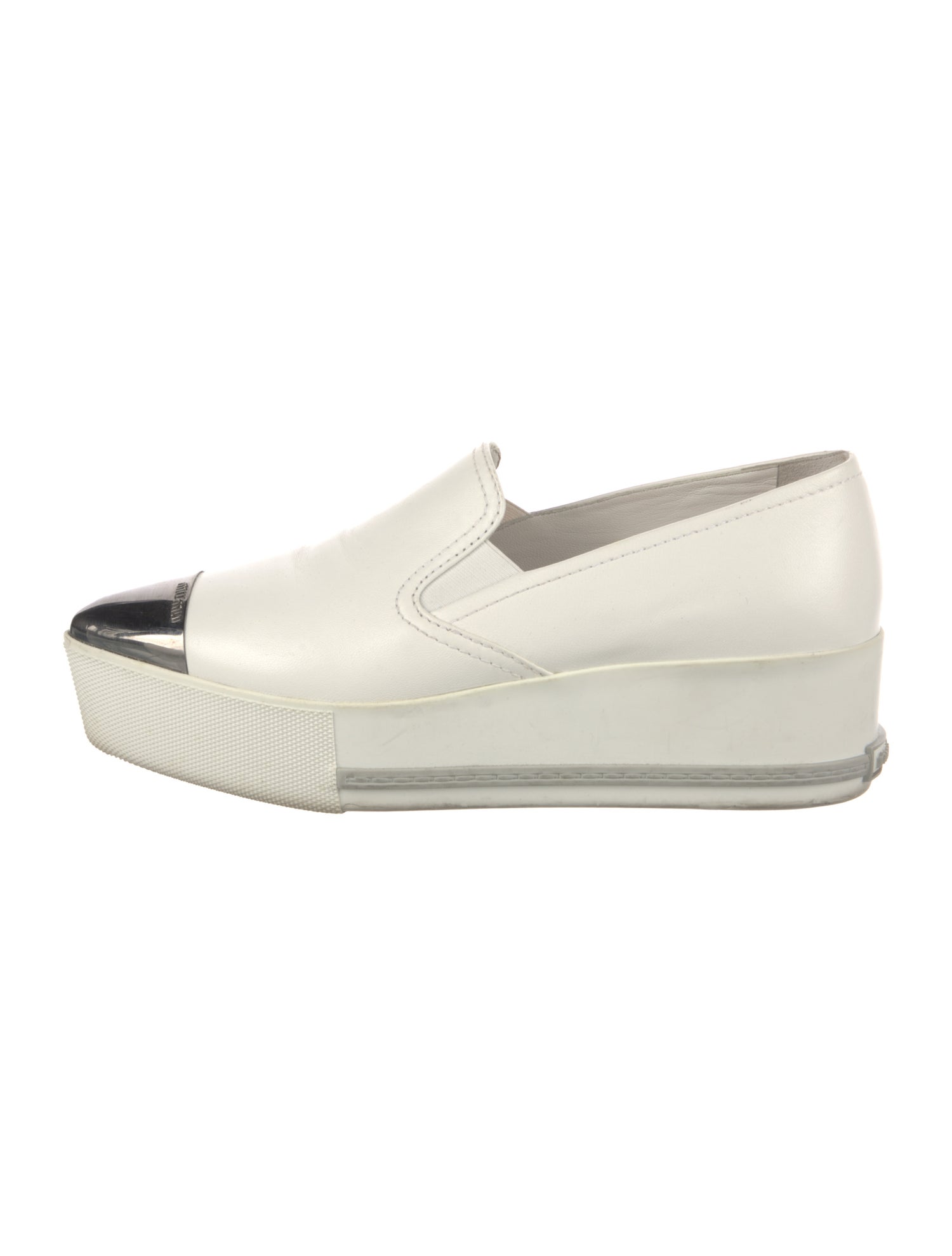 Miu Miu Leather Loafers