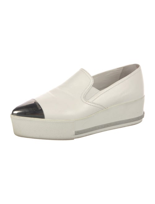 Miu Miu Leather Loafers
