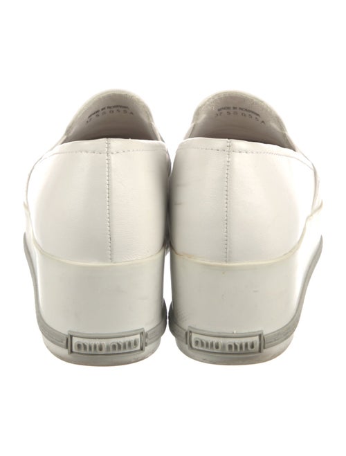Miu Miu Leather Loafers
