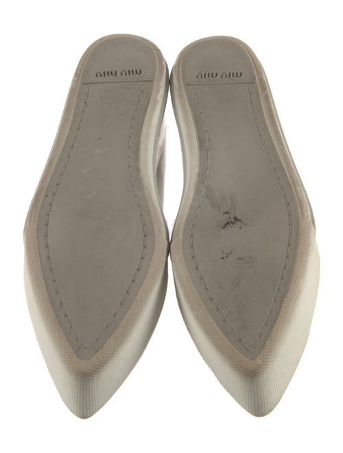 Miu Miu Leather Loafers