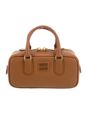 Miu Miu Leather Arcadie Mini