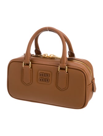 Miu Miu Leather Arcadie Mini