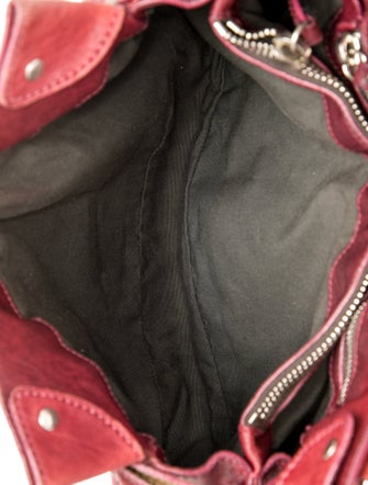 Miu Miu Leather Top Handle Bag