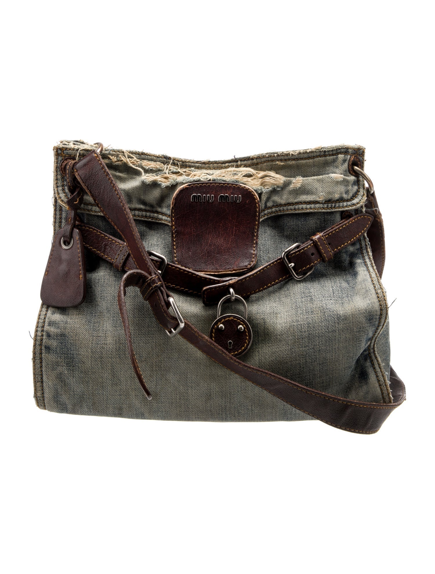 Miu Miu Denim Hobo Vintage