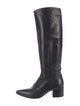 Miu Miu Leather Riding Boots