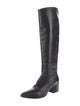 Miu Miu Leather Riding Boots