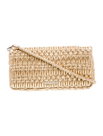 Miu Miu Leather Shoulder Bag