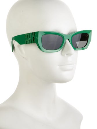 Miu Miu Cat-Eye Tinted Sunglasses
