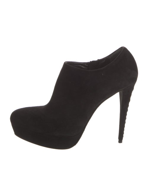 Miu Miu Suede Crystal Embellishments Boots