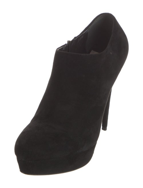 Miu Miu Suede Crystal Embellishments Boots