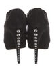 Miu Miu Suede Crystal Embellishments Boots