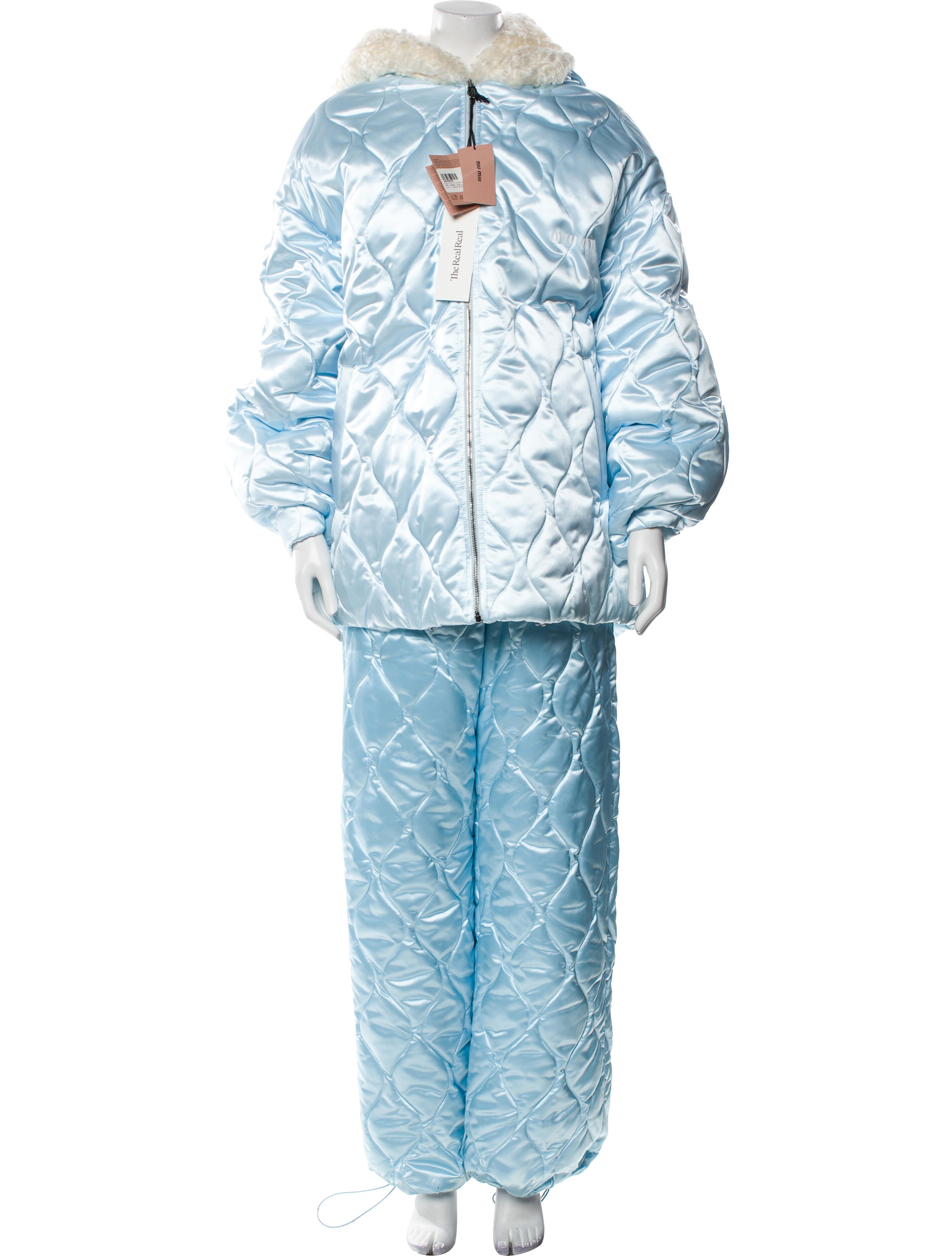 Miu Miu 2021 Faux Fur Coat w/ Tags