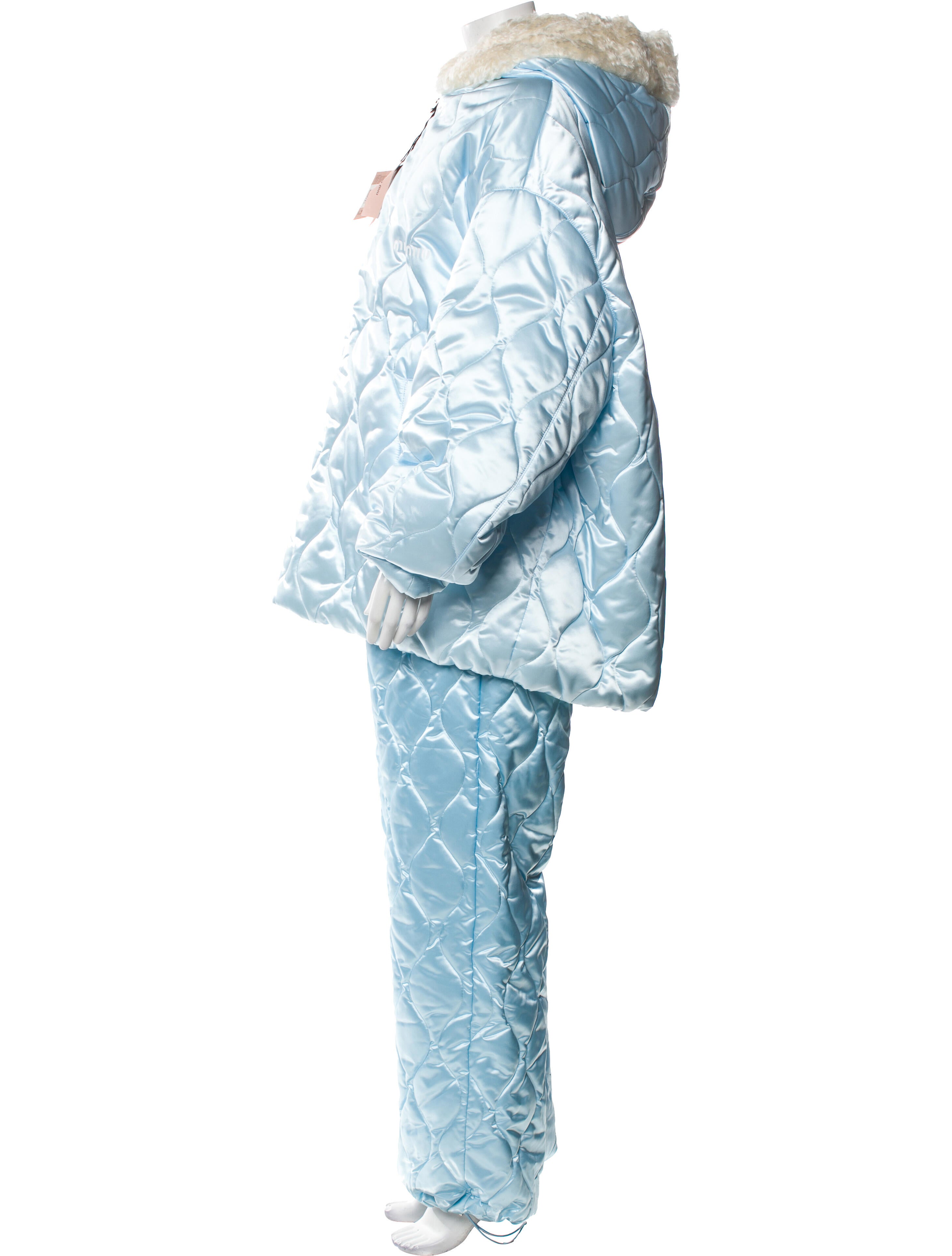 Miu Miu 2021 Faux Fur Coat w/ Tags