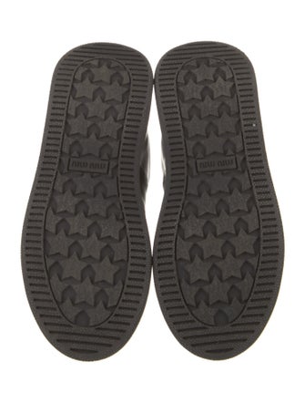 Miu Miu Leather Sneakers