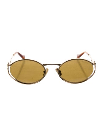Miu Miu Round Tinted Sunglasses