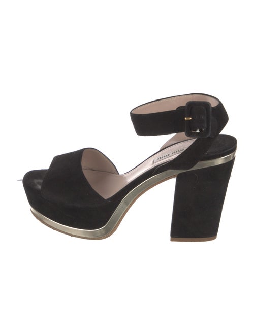 Miu Miu Suede Slingback Pumps