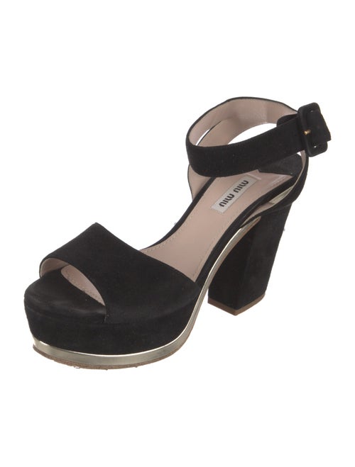 Miu Miu Suede Slingback Pumps