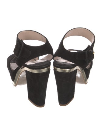 Miu Miu Suede Slingback Pumps