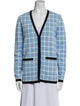 Miu Miu 2020 Plaid Print Blazer