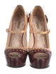 Miu Miu Patent Leather Printed Pumps