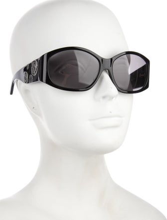 Miu Miu Oversize Tinted Sunglasses