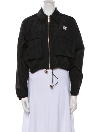 Miu Miu 2023 Technical Nylon Utility Jacket