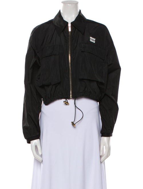 Miu Miu 2023 Technical Nylon Utility Jacket