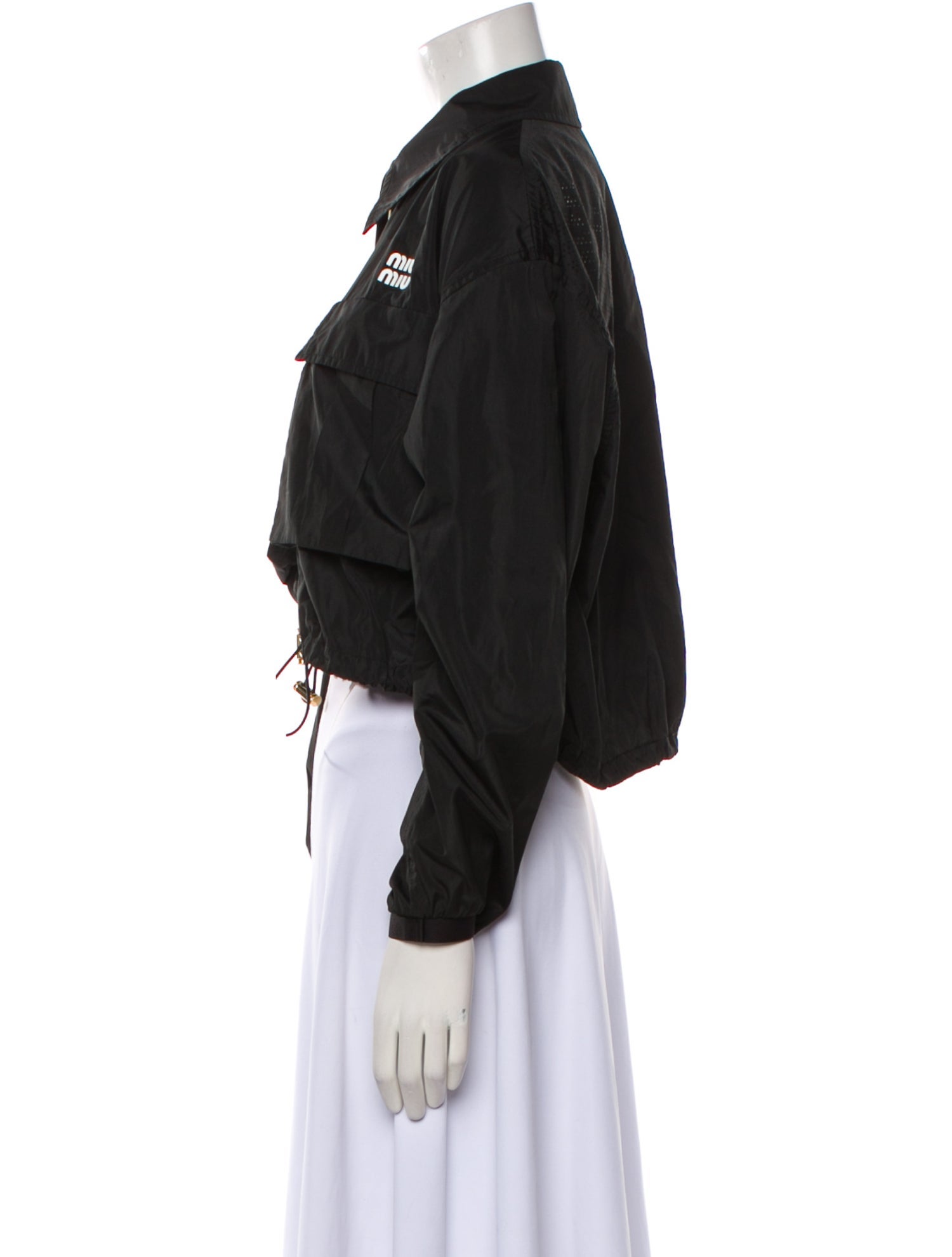 Miu Miu 2023 Technical Nylon Utility Jacket