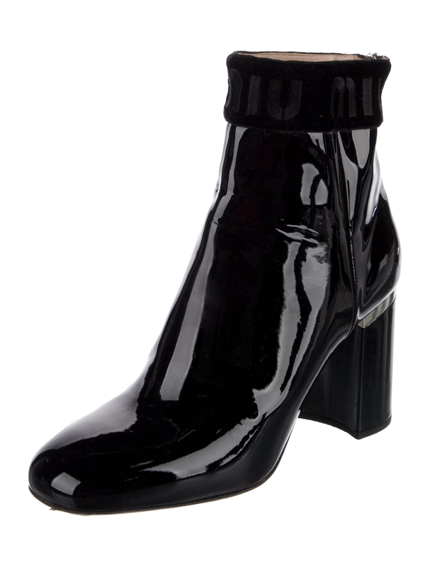 Miu Miu Patent Leather Boots