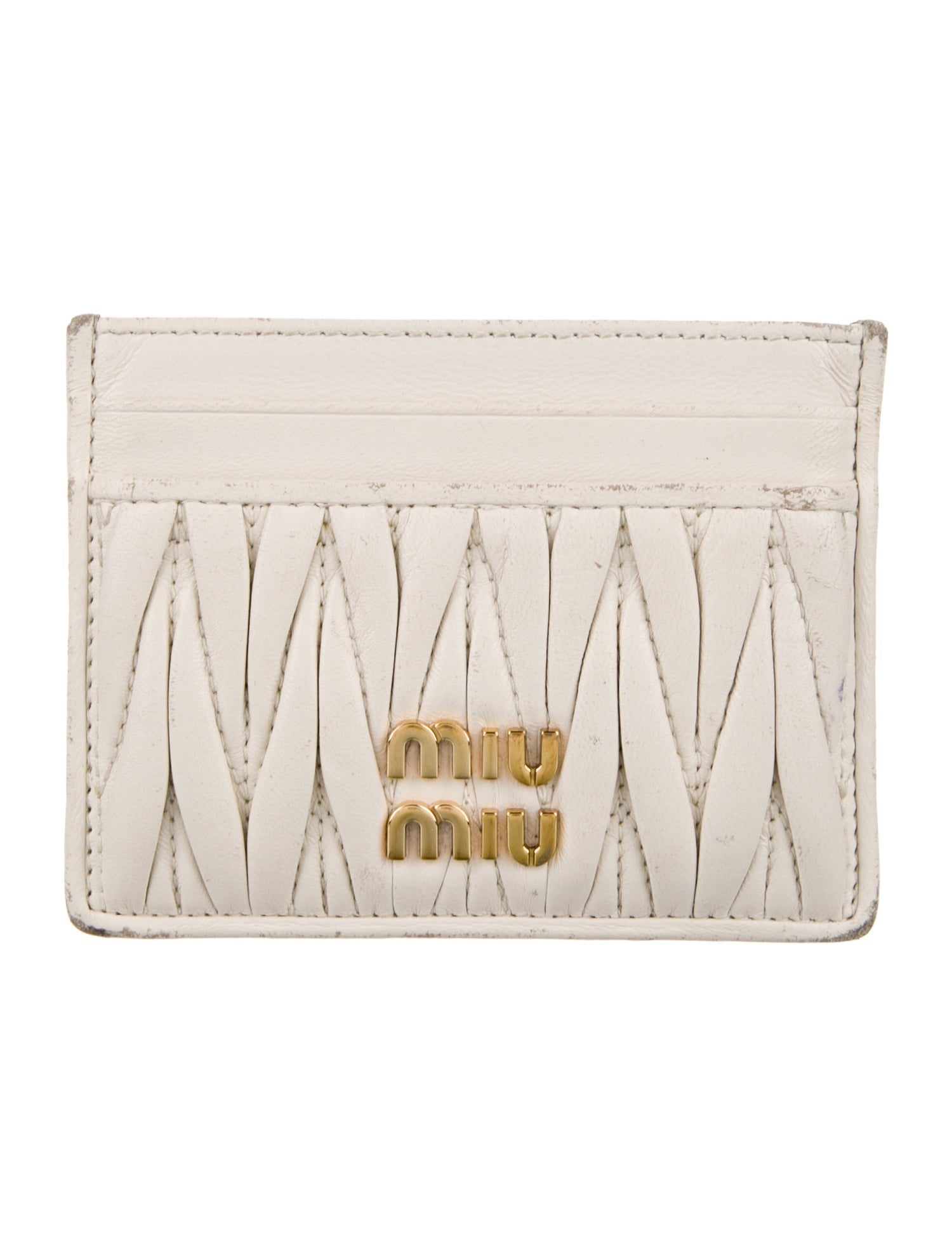Miu Miu Leather Card Holder