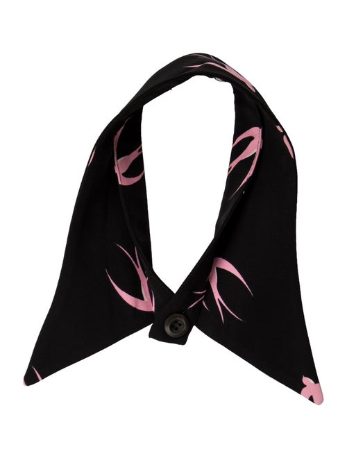 Miu Miu Silk Printed Scarf