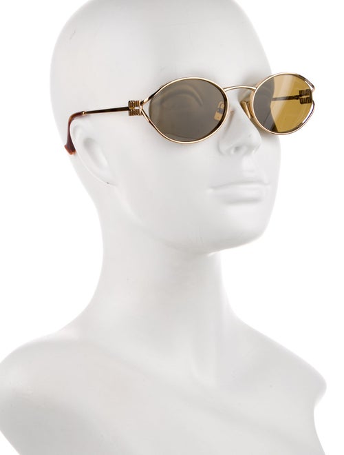Miu Miu Round Tinted Sunglasses