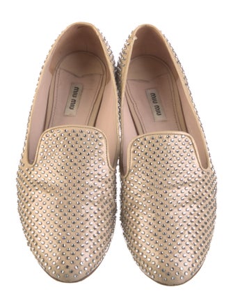 Miu Miu Leather Flats