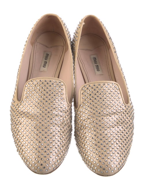 Miu Miu Leather Flats
