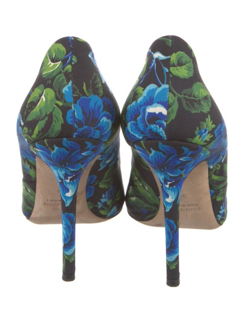 Miu Miu Floral Print Pumps