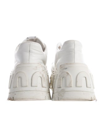 Miu Miu Leather Sneakers