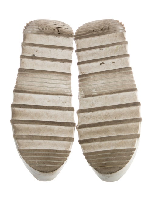 Miu Miu Leather Sneakers