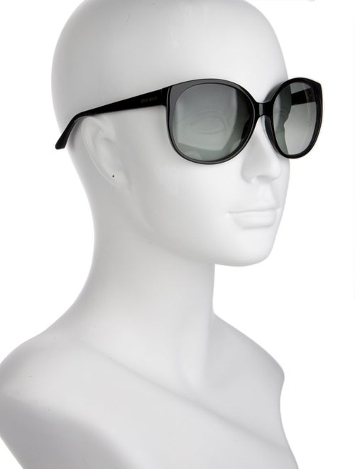 Miu Miu Oversize Gradient Sunglasses