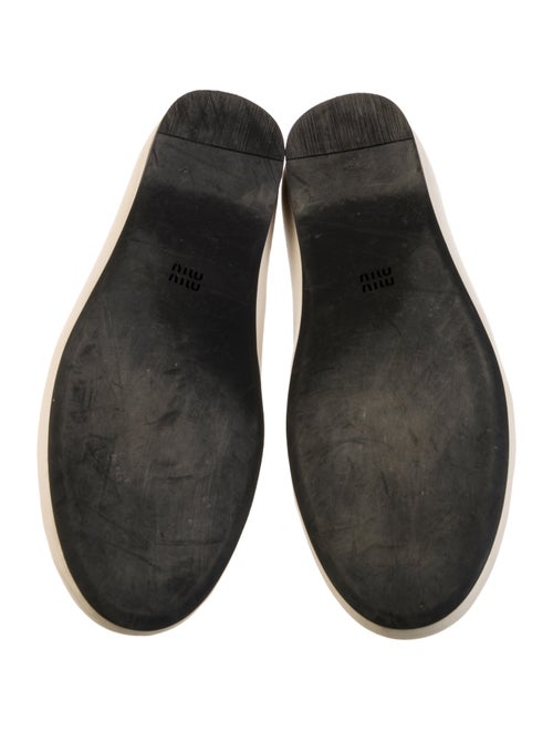 Miu Miu Leather Ballet Flats