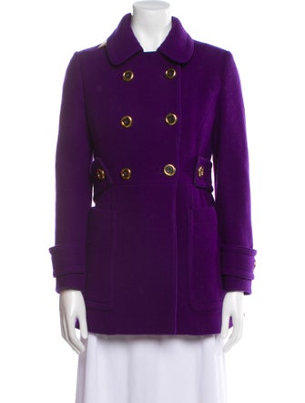 Miu Miu 2016 Virgin Wool Peacoat