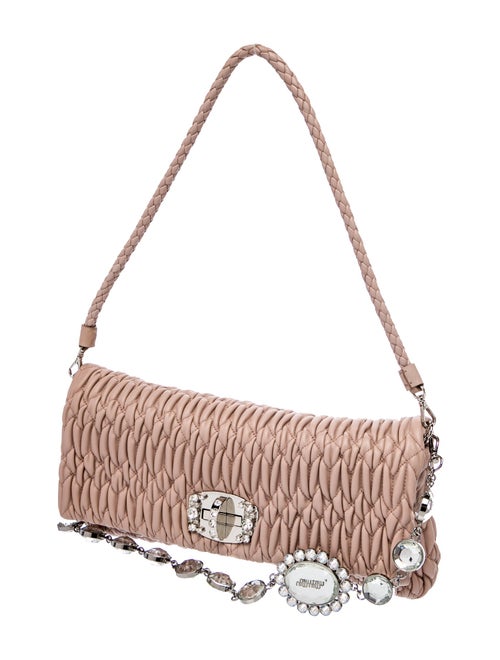 Miu Miu Leather Matelasse