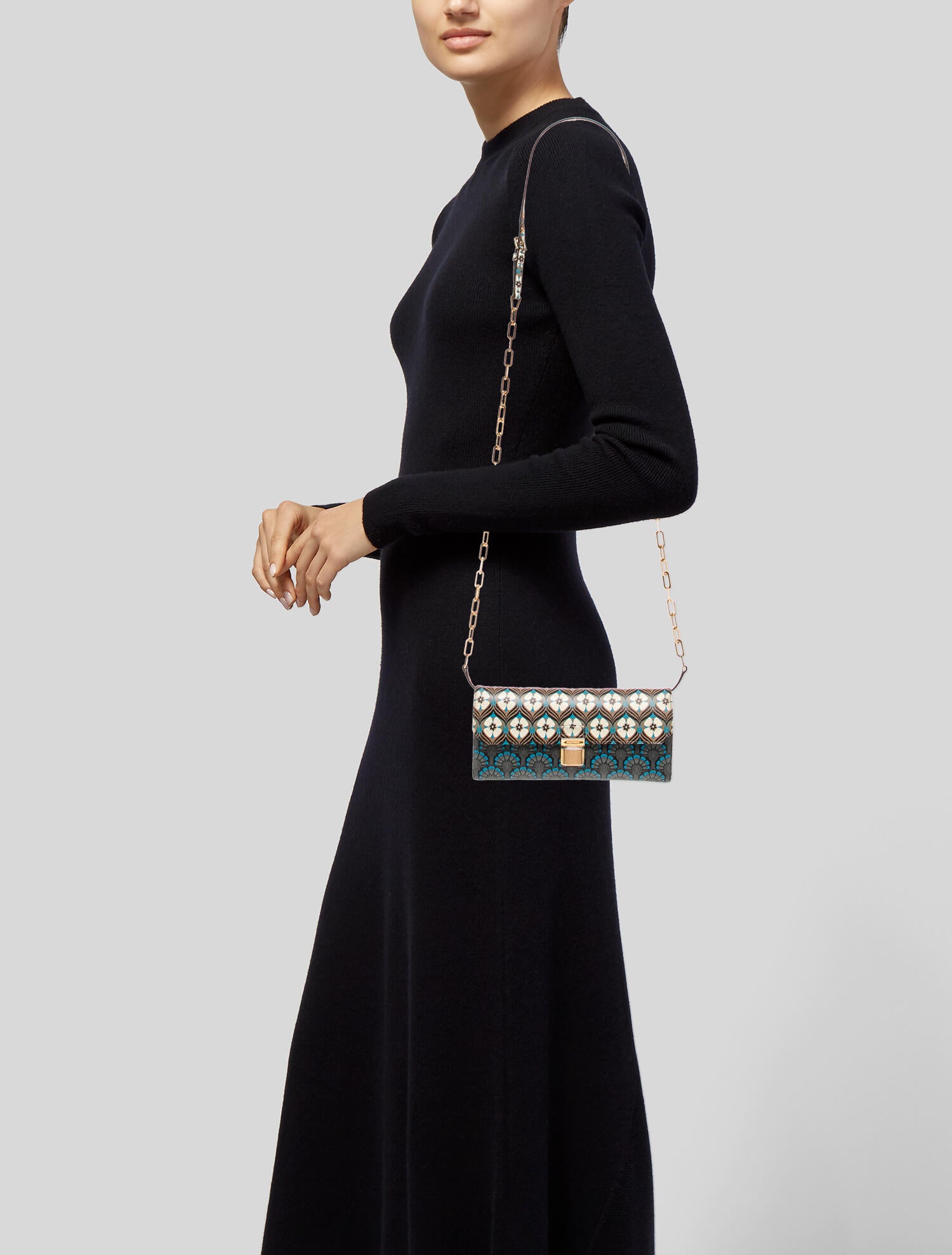 Miu Miu Leather Clutch